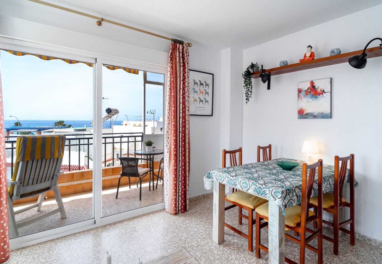 Appartement in Nerja - Albaida II 2B: Appartement op het Zuiden met Zeezicht, Playa Torrecilla Nerja