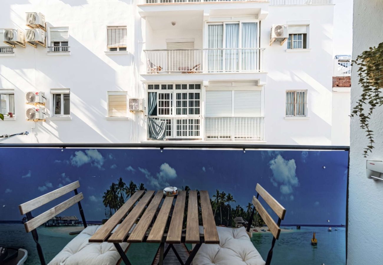 Appartement in Nerja - Centro Life 3A: Appartement in het Centrum van Nerja, 300m van Balcon de Europa