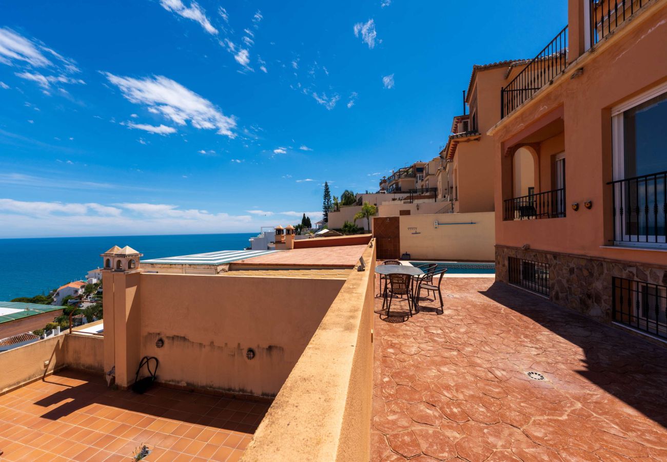 Villa in Nerja - Villa Punta Lara 15: Villa met Privézwembad voor 5 met Zeezicht, Nerja