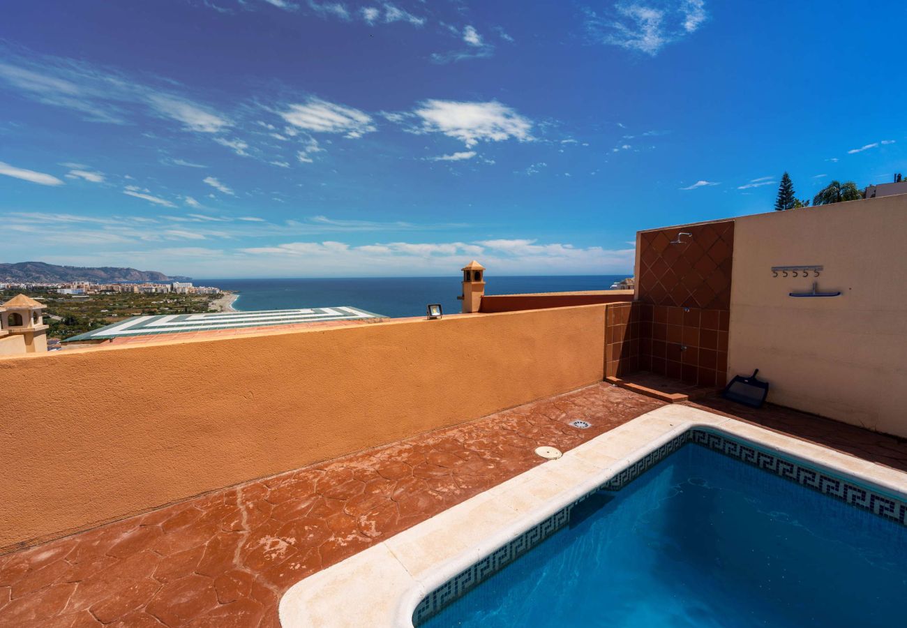 Villa in Nerja - Villa Punta Lara 15: Villa met Privézwembad voor 5 met Zeezicht, Nerja