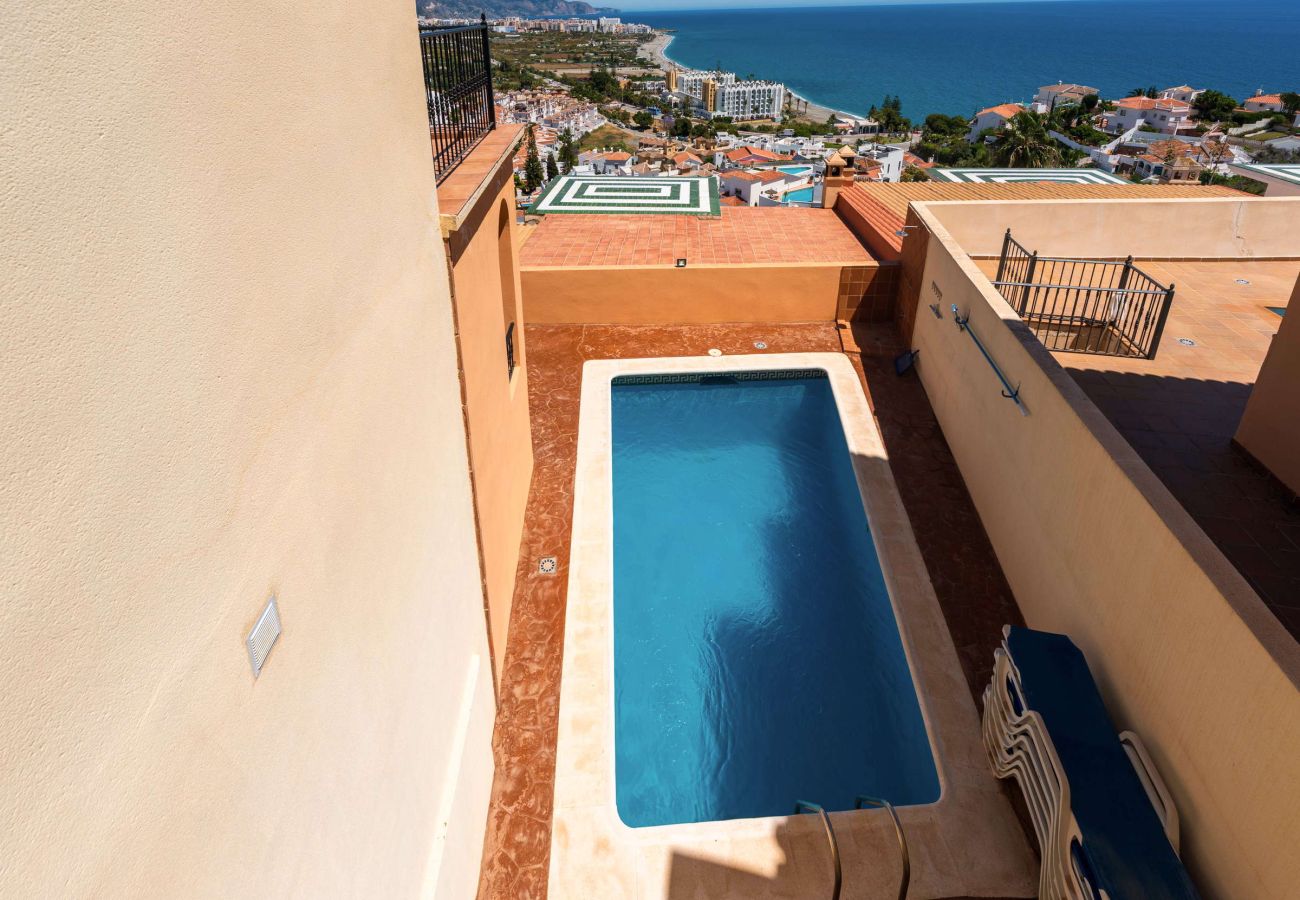 Villa in Nerja - Villa Punta Lara 15: Villa met Privézwembad voor 5 met Zeezicht, Nerja
