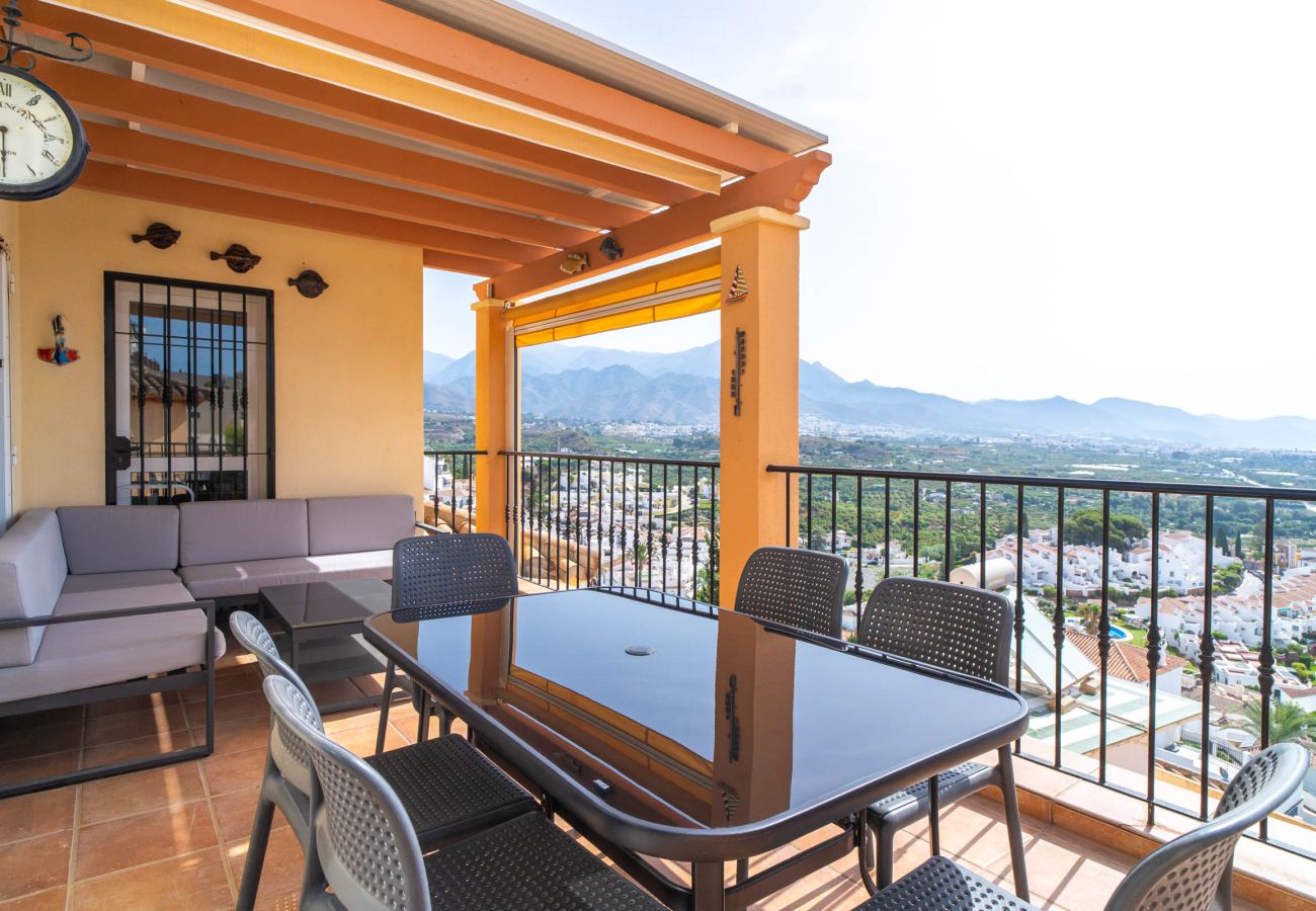Villa in Nerja - Villa Punta Lara 15: Villa met Privézwembad voor 5 met Zeezicht, Nerja