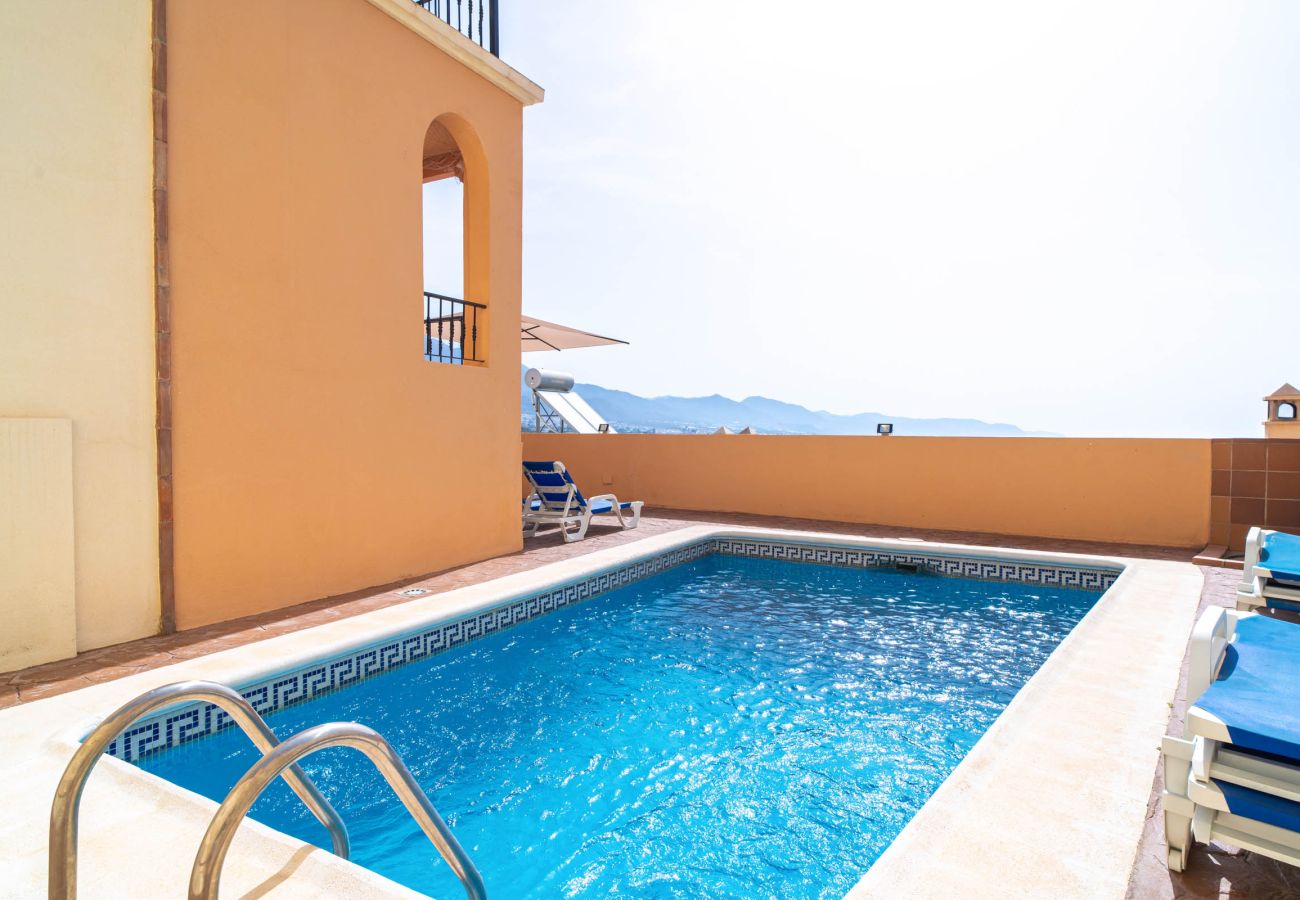 Villa in Nerja - Villa Punta Lara 15: Villa met Privézwembad voor 5 met Zeezicht, Nerja