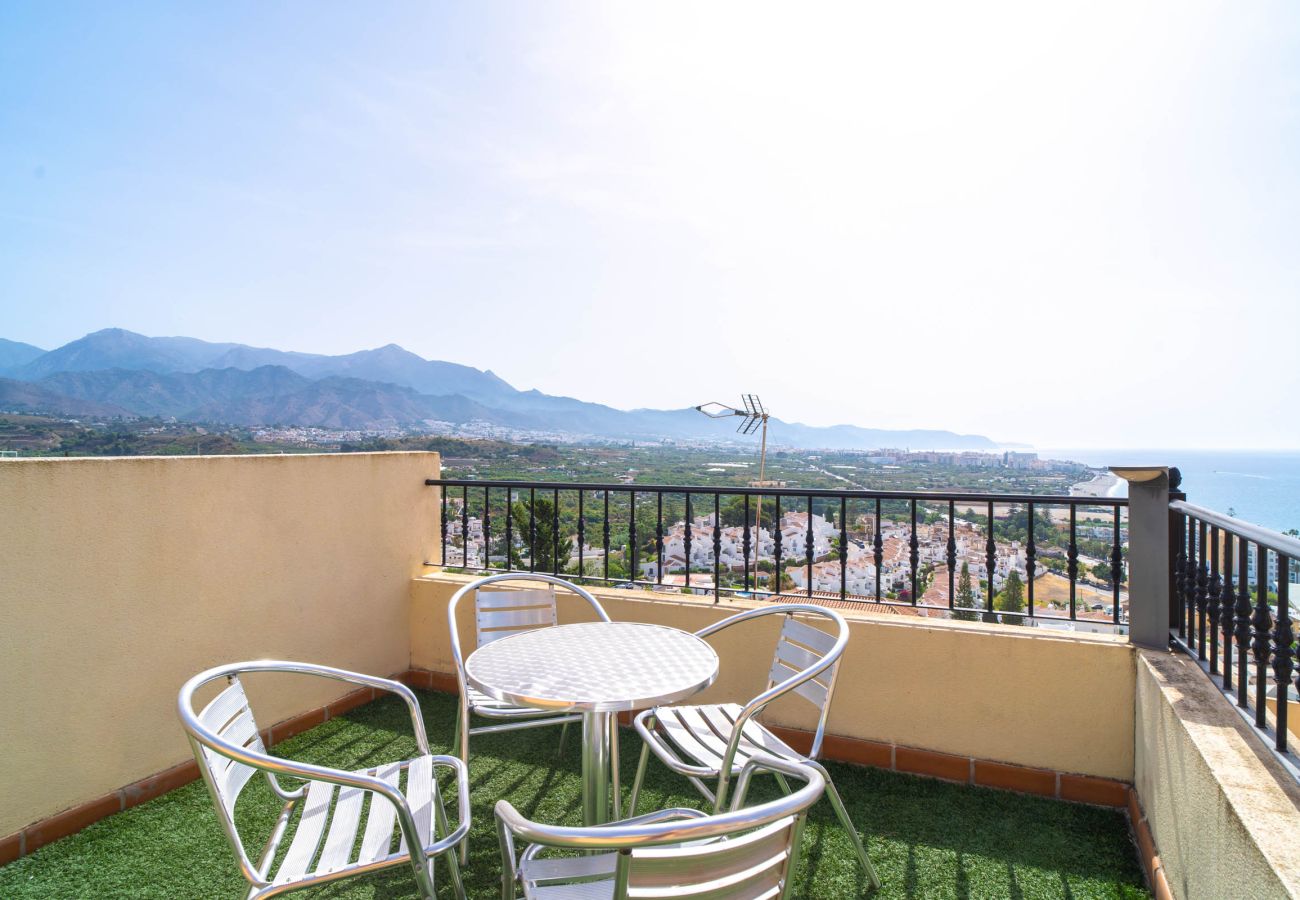 Villa in Nerja - Villa Punta Lara 15: Villa met Privézwembad voor 5 met Zeezicht, Nerja