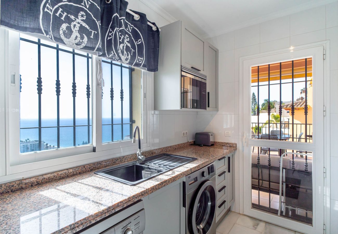 Villa in Nerja - Villa Punta Lara 15: Villa met Privézwembad voor 5 met Zeezicht, Nerja