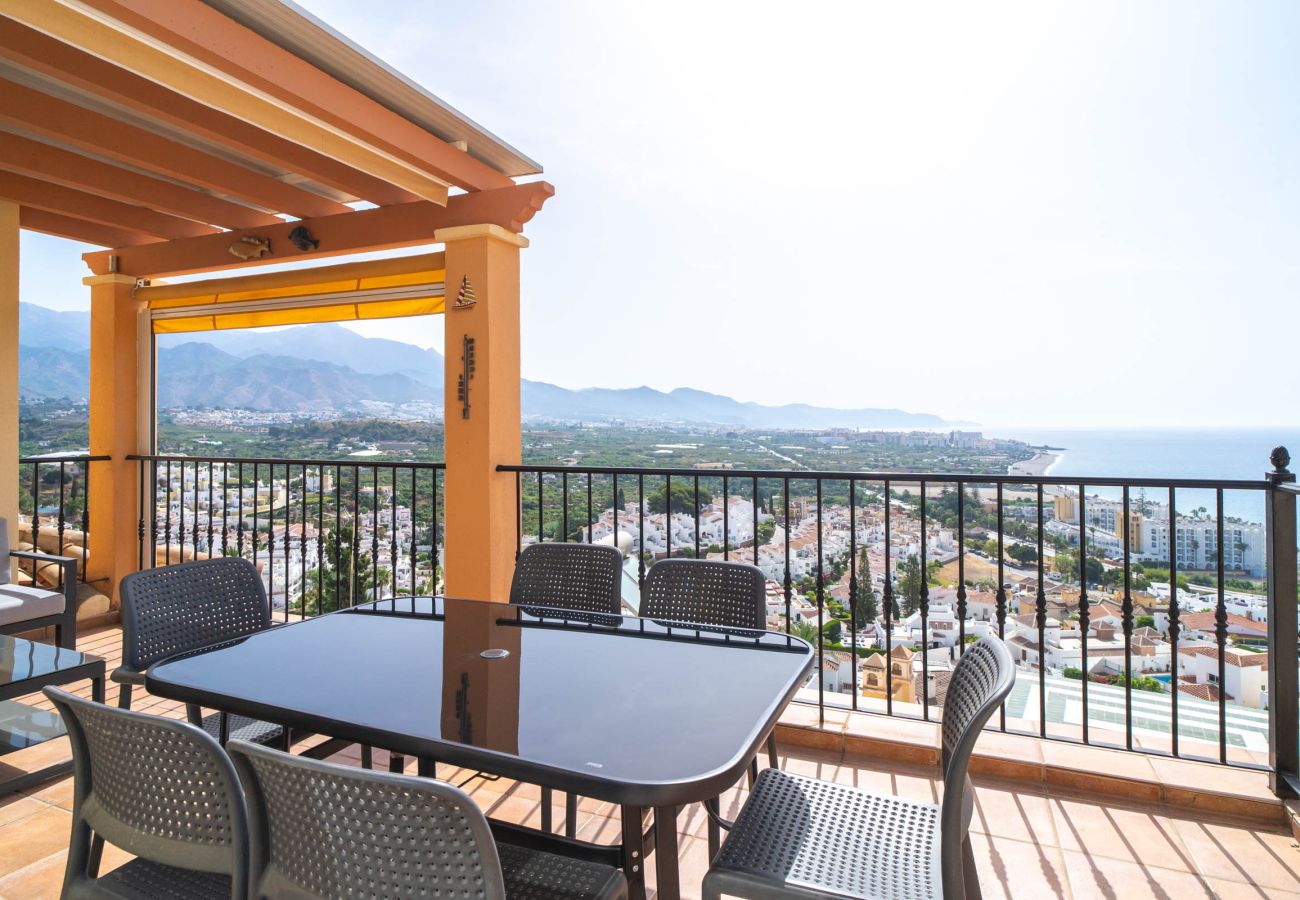 Villa in Nerja - Villa Punta Lara 15: Villa met Privézwembad voor 5 met Zeezicht, Nerja