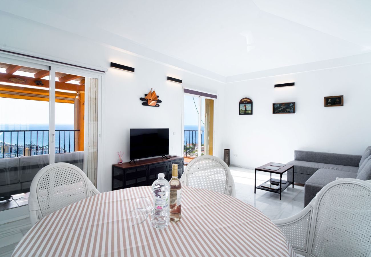 Villa in Nerja - Villa Punta Lara 15: Villa met Privézwembad voor 5 met Zeezicht, Nerja