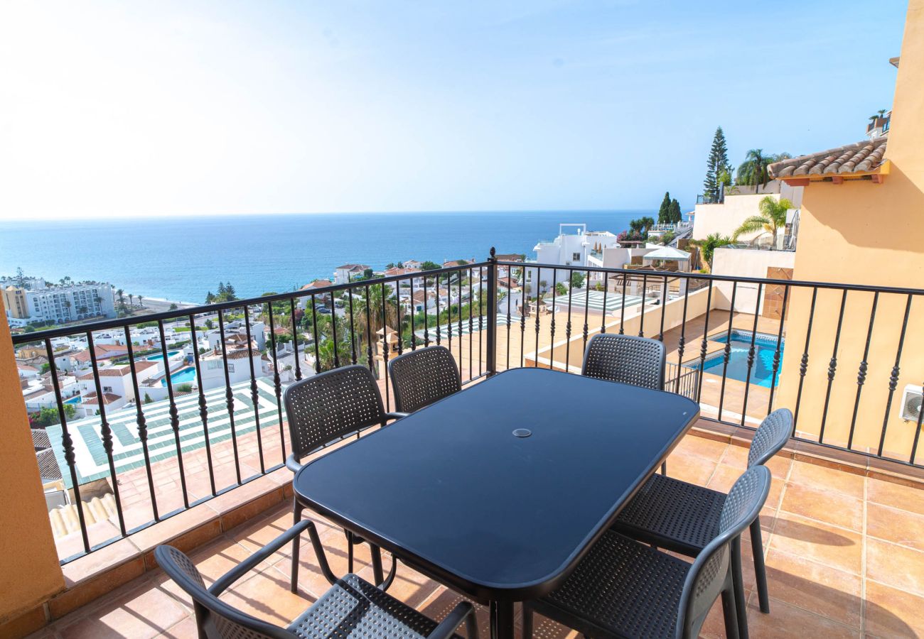Villa in Nerja - Villa Punta Lara 15: Villa met Privézwembad voor 5 met Zeezicht, Nerja