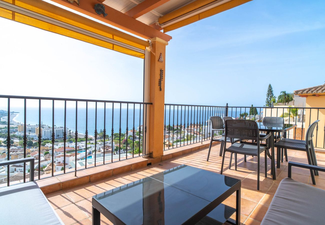 Villa in Nerja - Villa Punta Lara 15: Villa met Privézwembad voor 5 met Zeezicht, Nerja