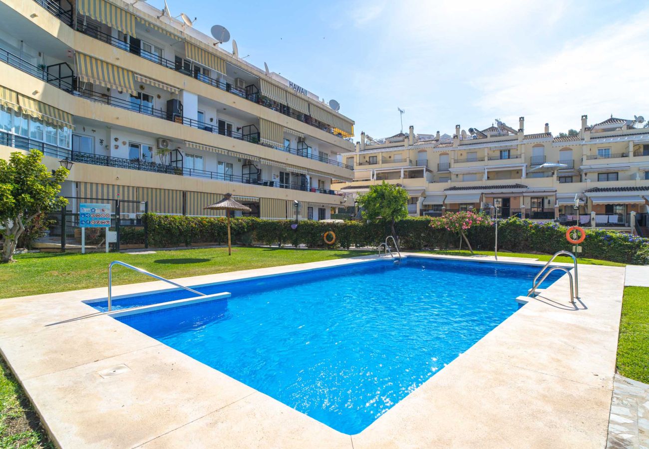 Appartement in Nerja - Tahiti 2 7: Familieappartement voor 4 personen aan het strand van Burriana in Nerja