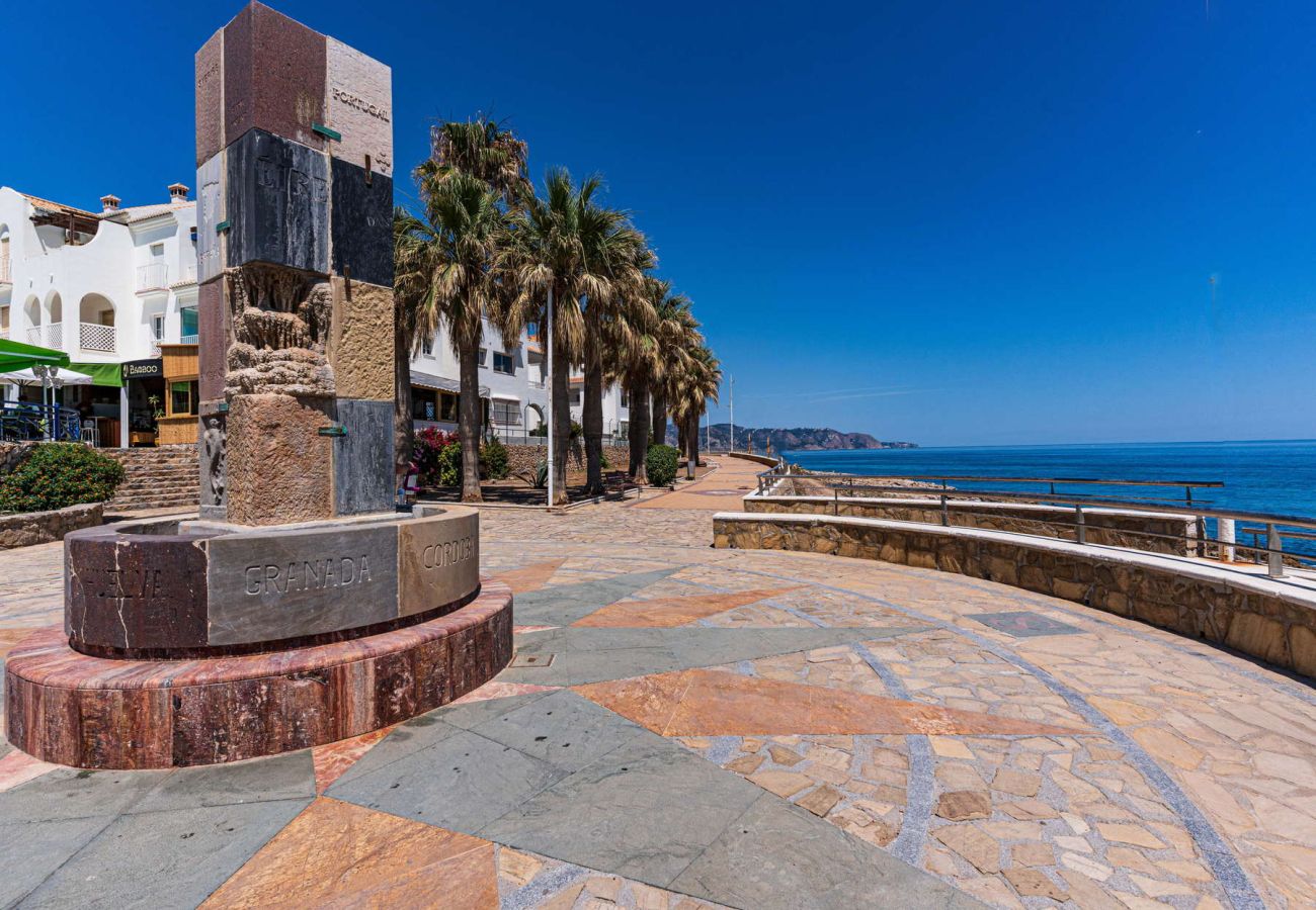 Appartement in Nerja - Chaparil Seaview - Apartment für Paare nahe Strand Torrecilla